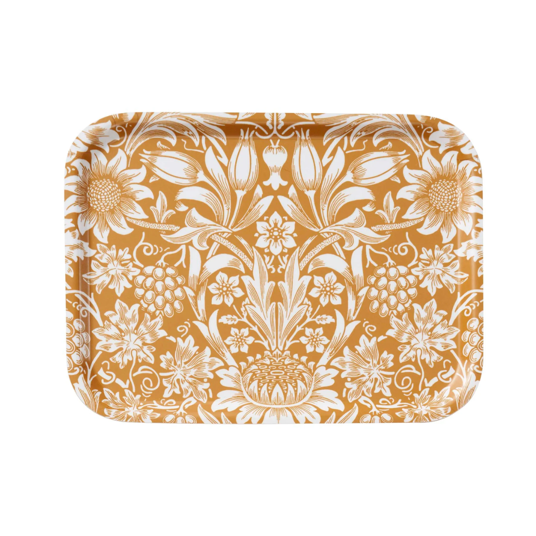 Golden Sunflower Tray in 2 Sizes