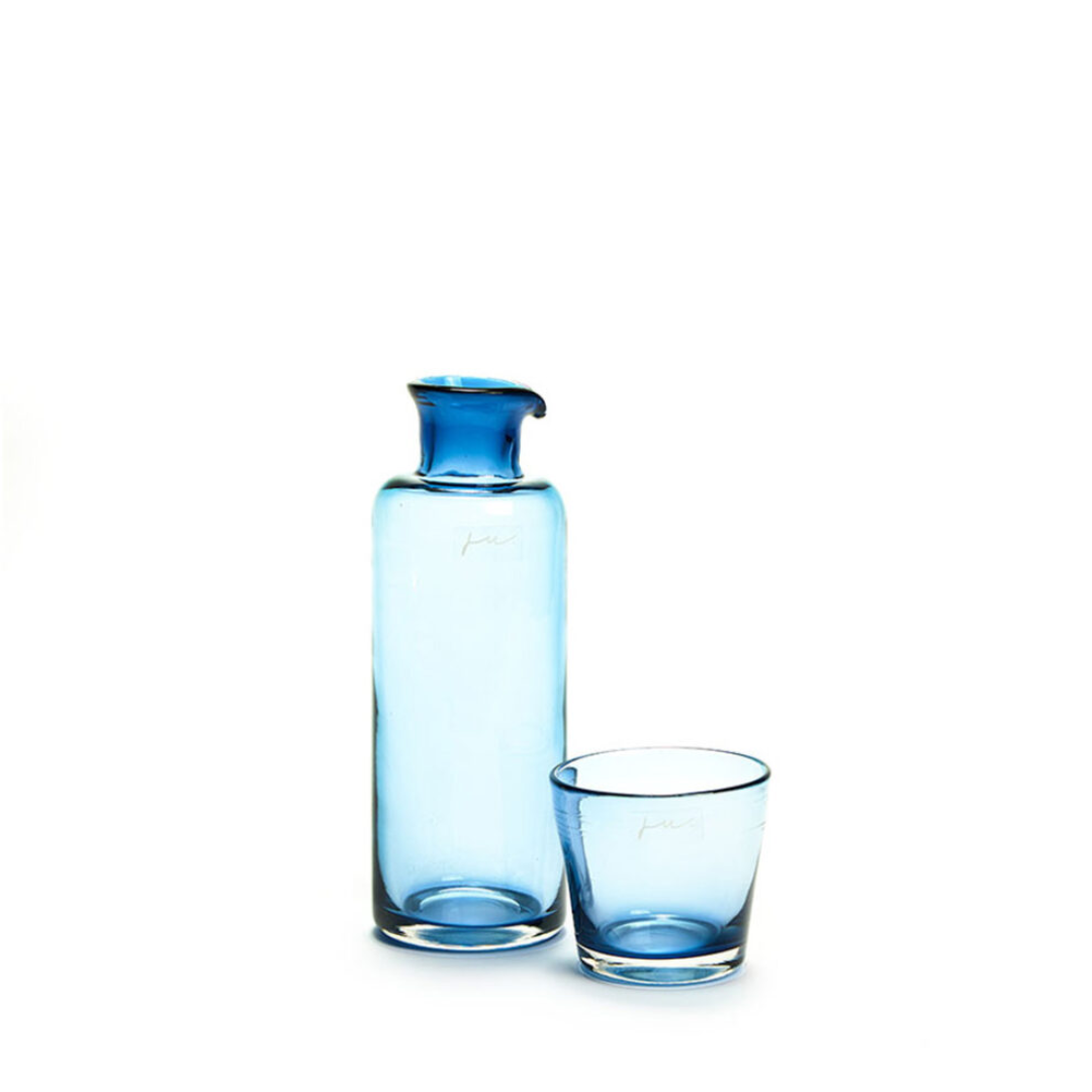 Mouthblown Drinking Glass in 4 Colours