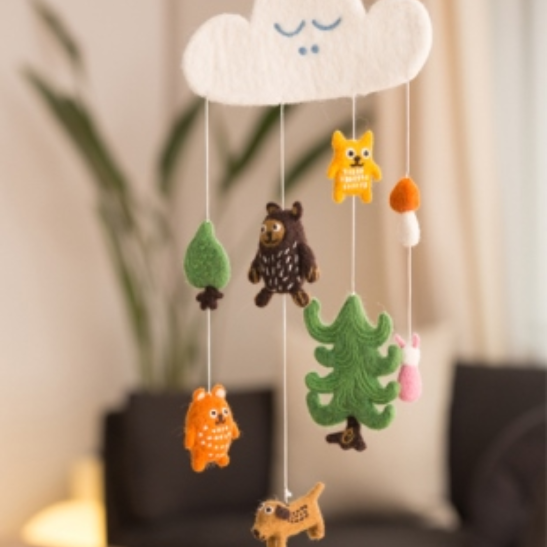 Felt Crib Mobile in 5 designs