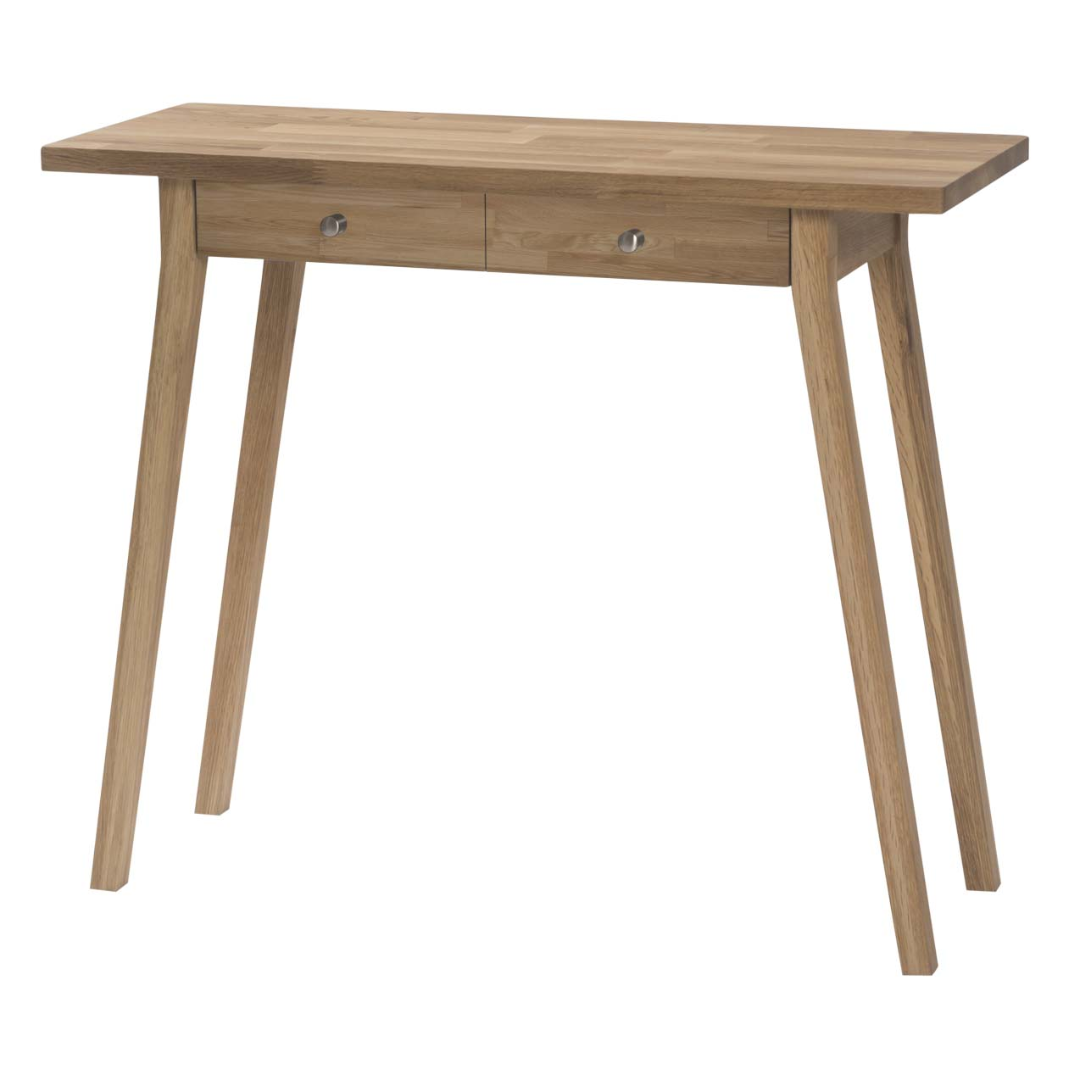Classic Oak Hall Console Table in Three Styles