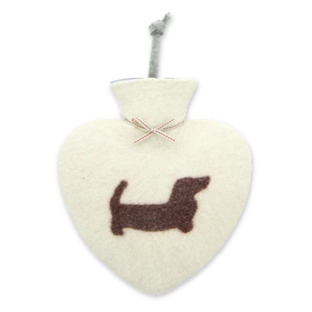 Doxie Hot water Bottle in 2 Colours