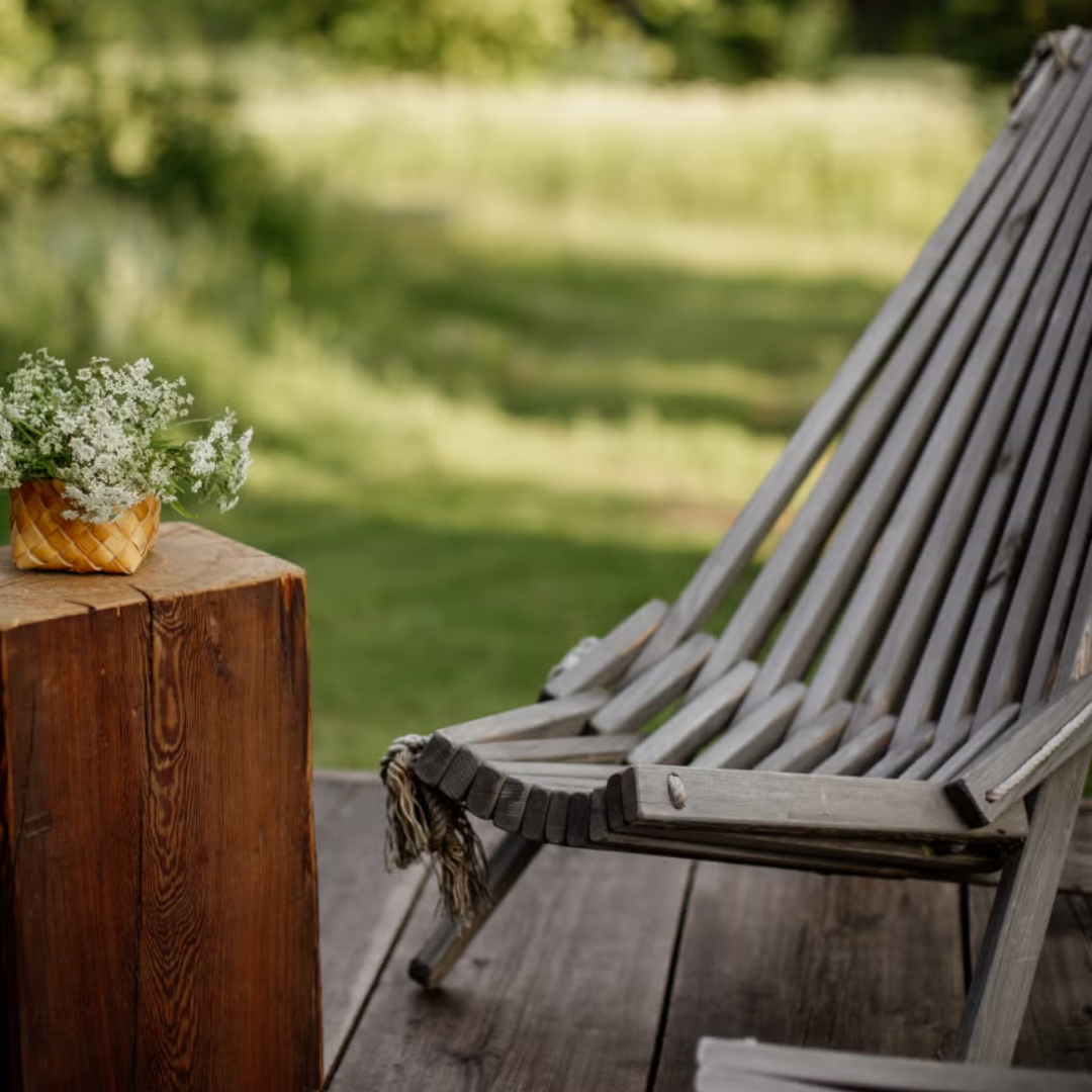 Grey Oiled Pine Eco Chair