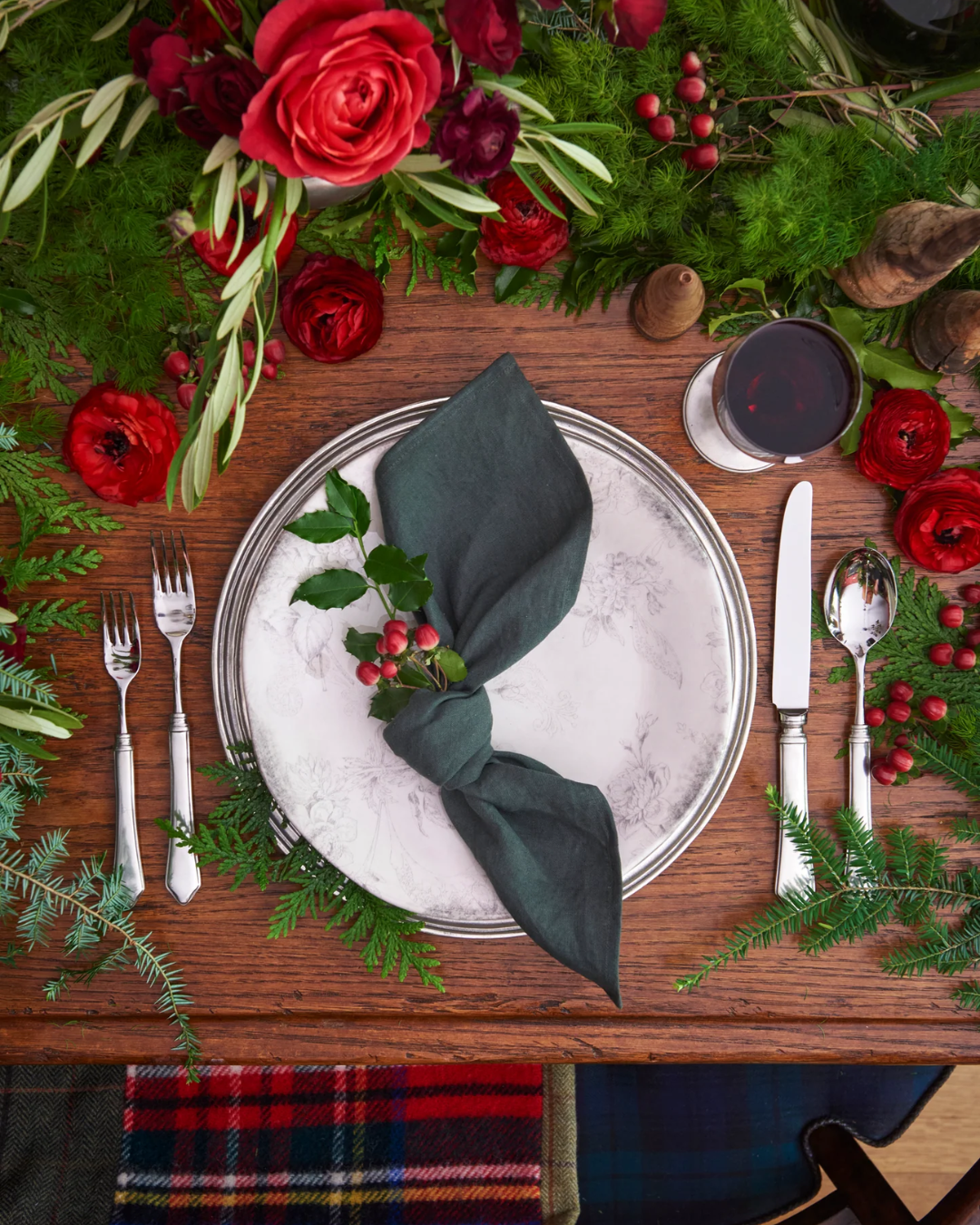 Jade Linen Napkin 40 x 40cm