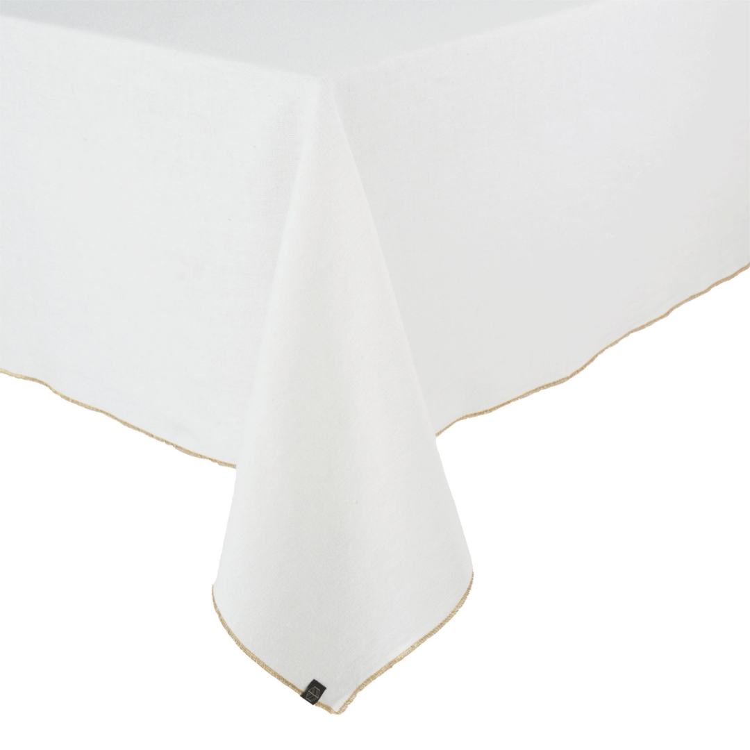 Verone Linen Tablecloth in 2 Colours