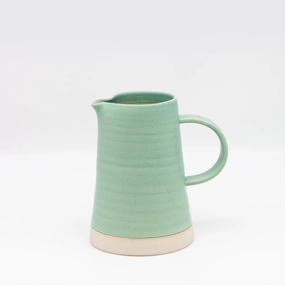 Ceramic Small Conical Jug in 4 Colours