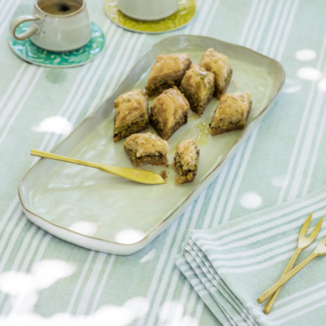 Ceramic Serving Tray White