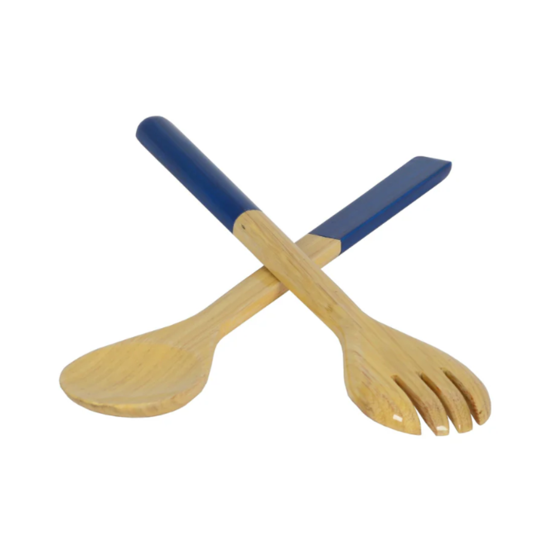 Blue Bamboo Salad Server in 2 Sizes