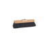 Broom Head 28.5cm Oiled beech wood Dark horsehair