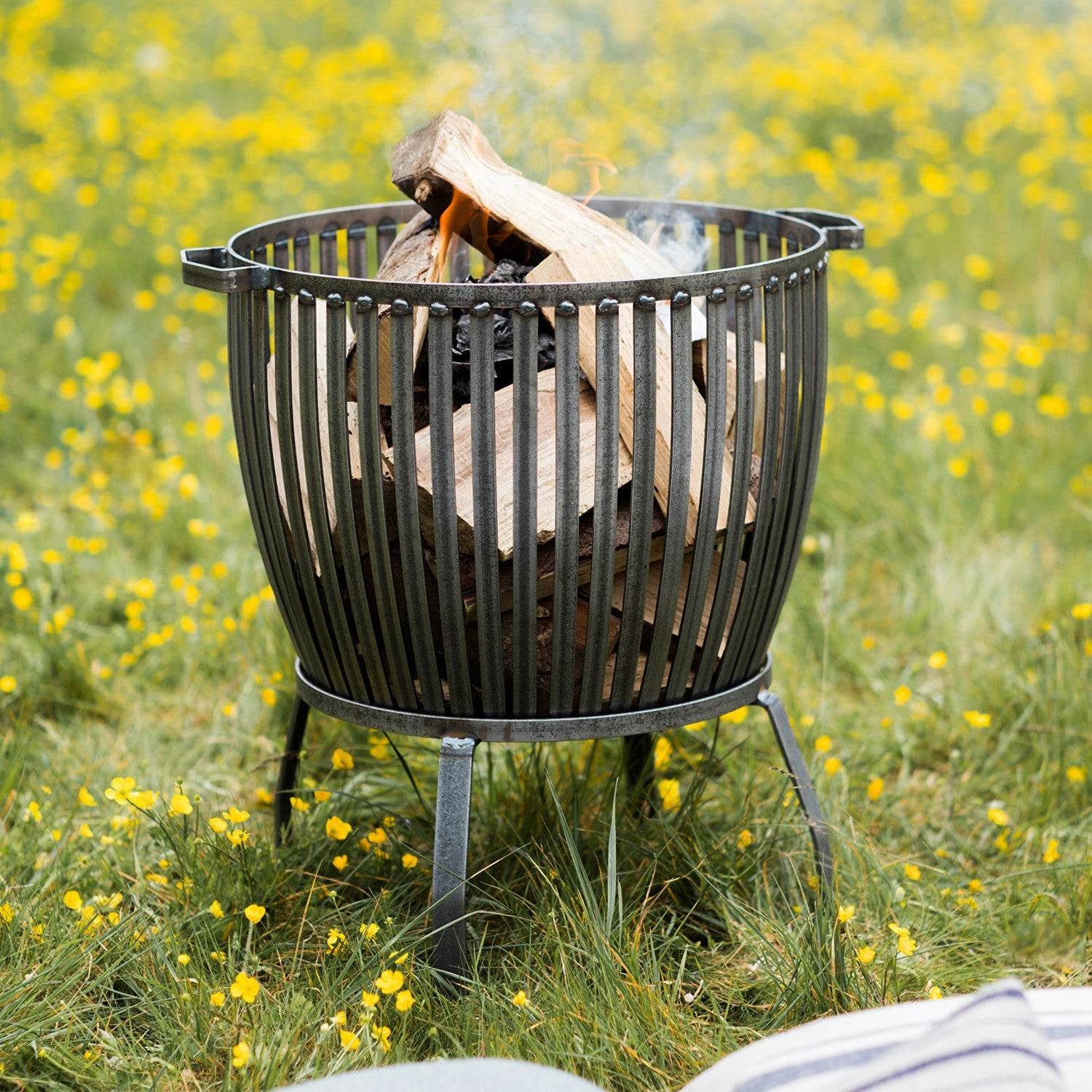 Fire Pit Basket Sml