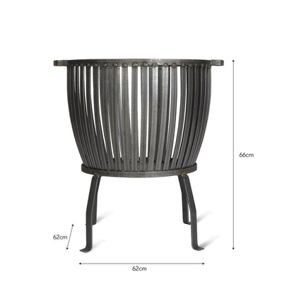 dimensions of the outdoor fire pit