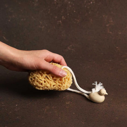 Bath Sponge with Duck