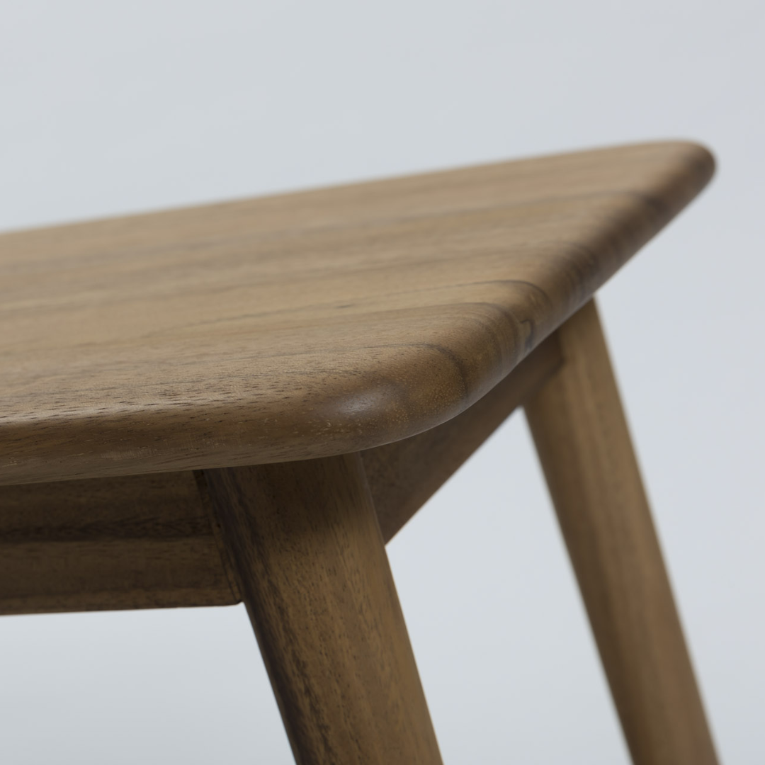 Teak Bootroom Bench with Shelf