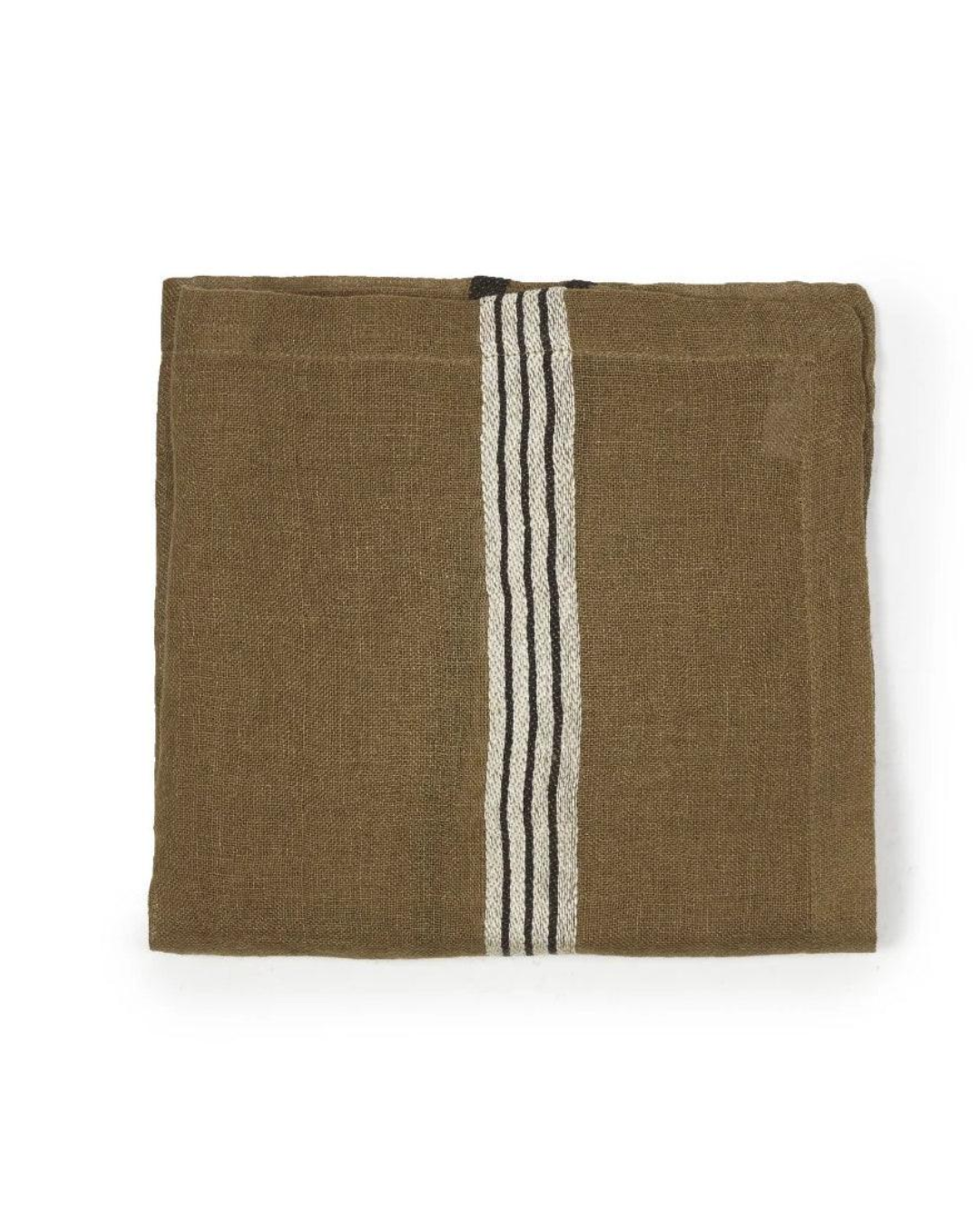 Locomotive Stripe Linen Napkin 42 x 42cm