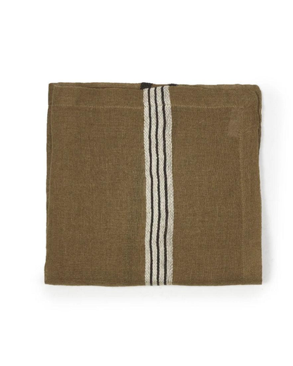 Locomotive Stripe Linen Napkin 42 x 42cm
