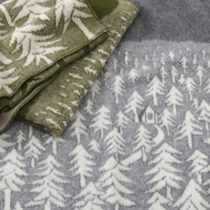 House in the Forest Throw - 3 colours