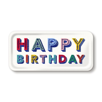 Happy Birthday Tray in 2 Sizes