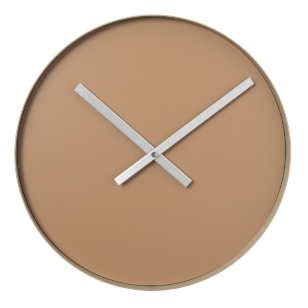 Steel Wall Clock in 3 Colours