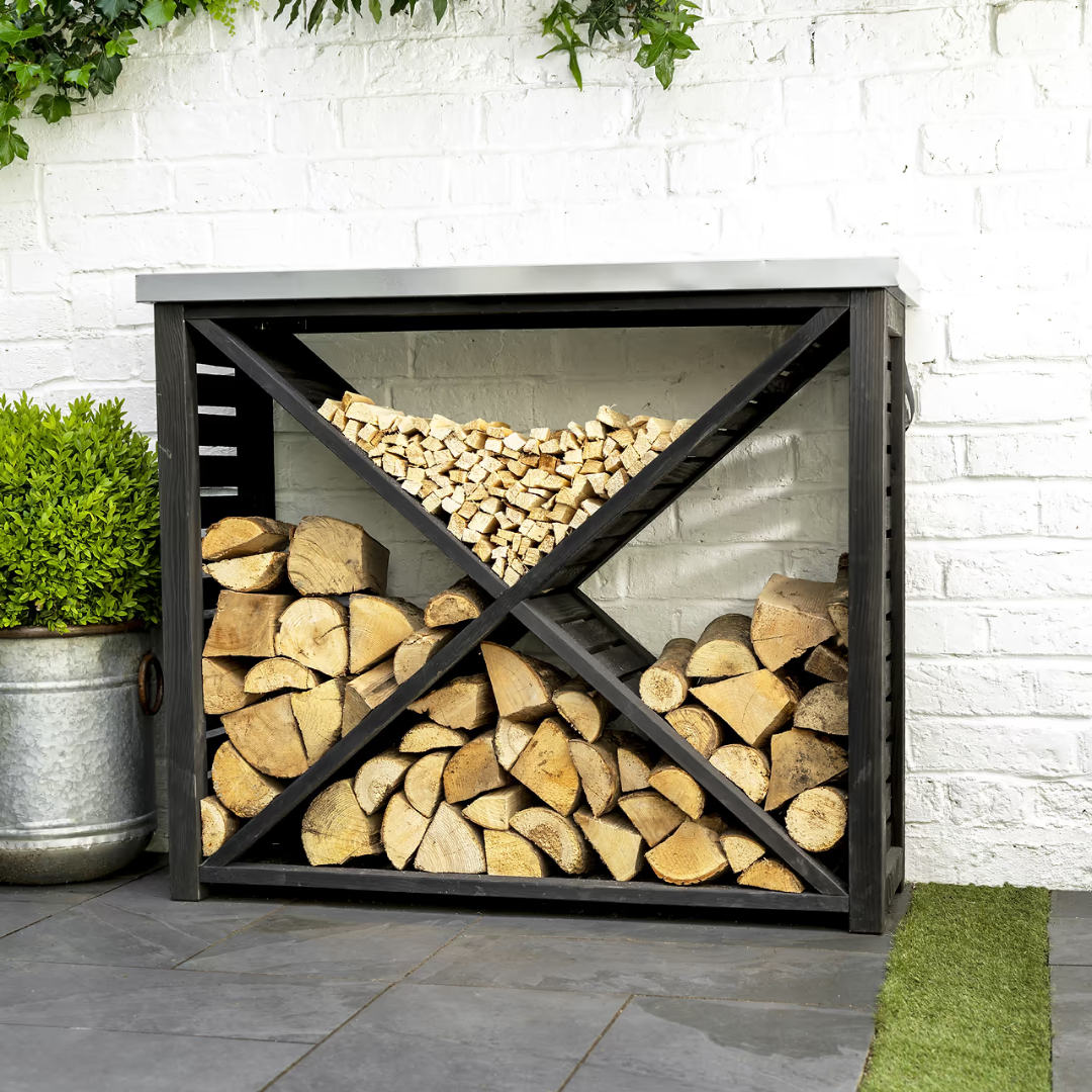 Indoor / Outdoor Cross Log Store