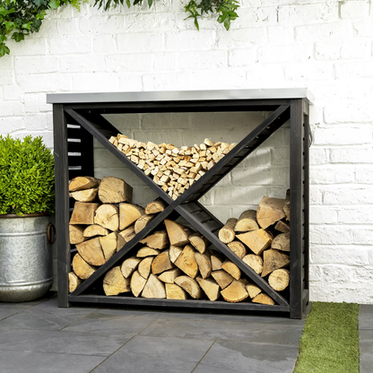 Indoor / Outdoor Cross Log Store