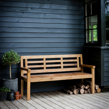Reclaimed Teak Bench