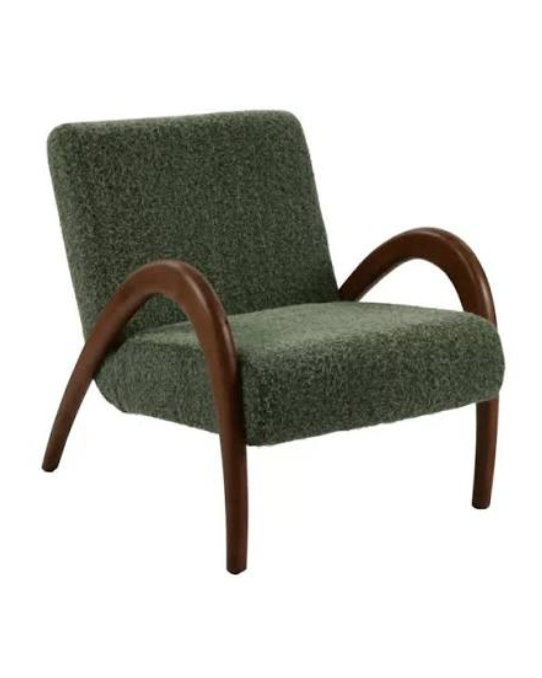 Green Cosy Lounge Chair
