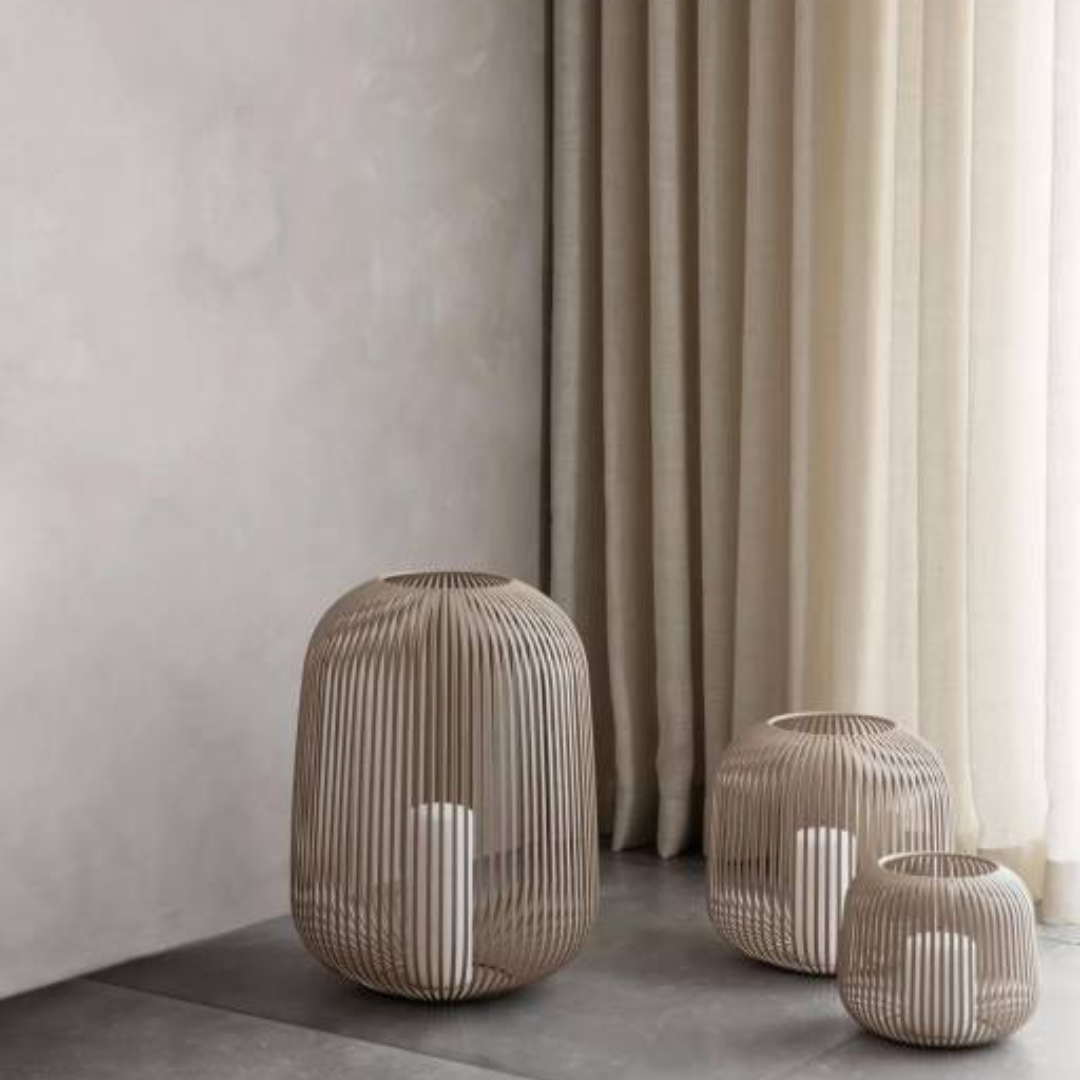 Indian Tan Small Elegant Lantern