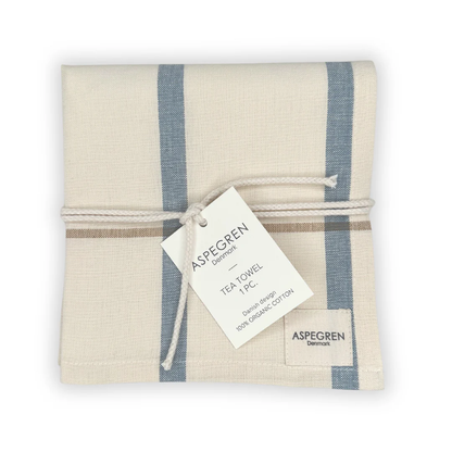 Sea Kale Tea Towel &amp; Dishcloth Gift Set of 3