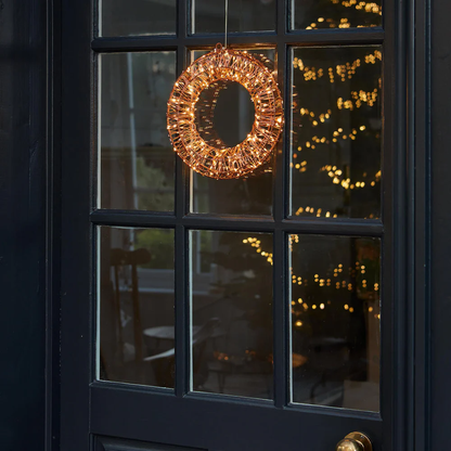 Dual Power Small Galaxy Copper Wreath