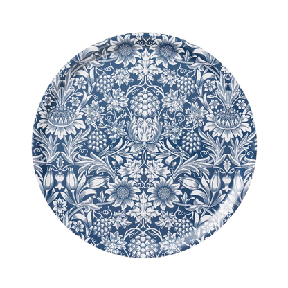 Dark Denim Sunflower Tray in 2 Sizes