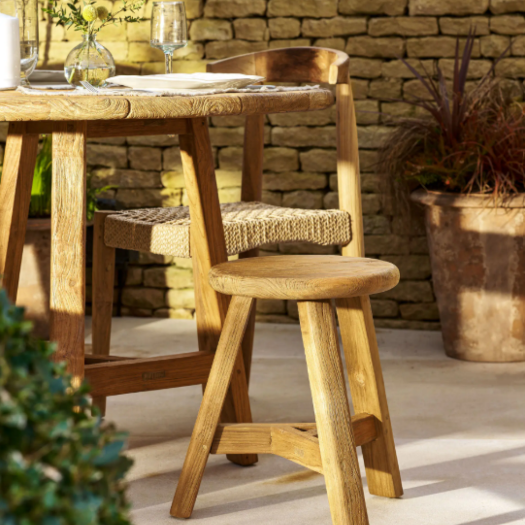 Teak Stool