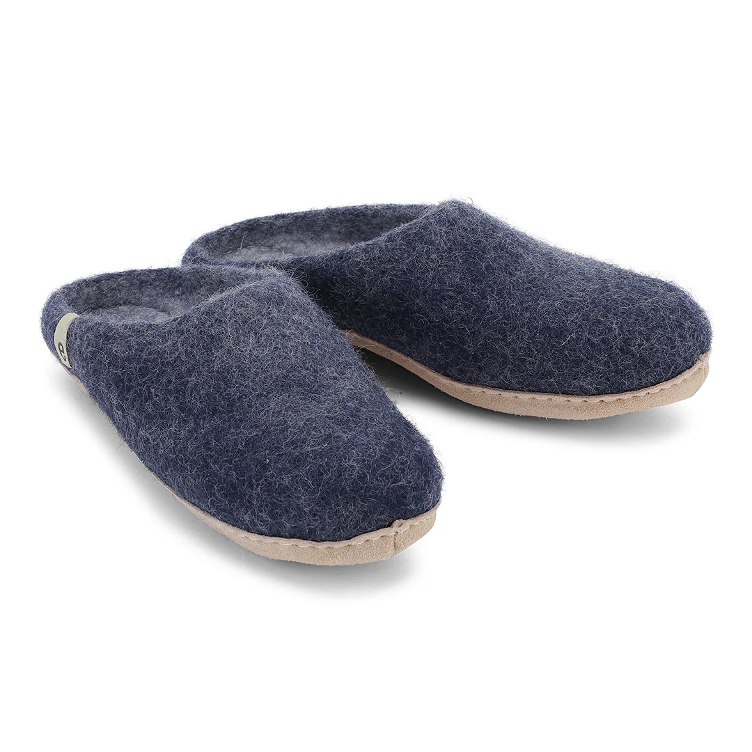 Slippers in Blue - 4 sizes