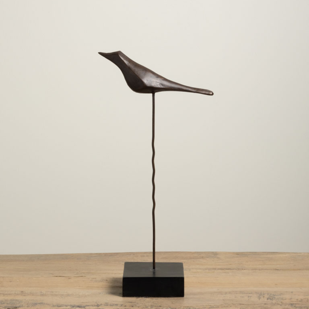 Iron Bird Sculpture in 2 Sizes