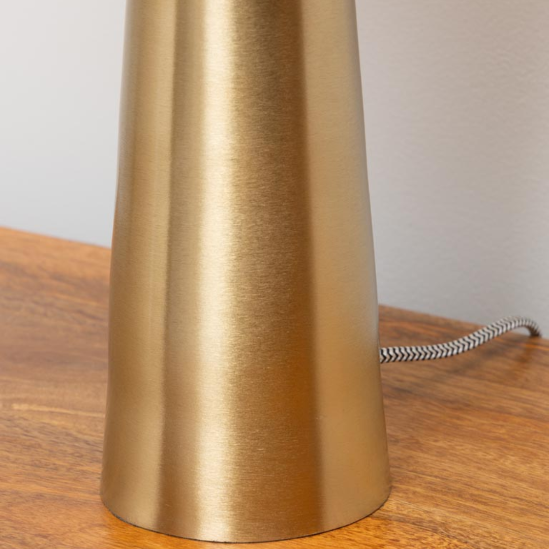 Gold Mushroom Table Lamp