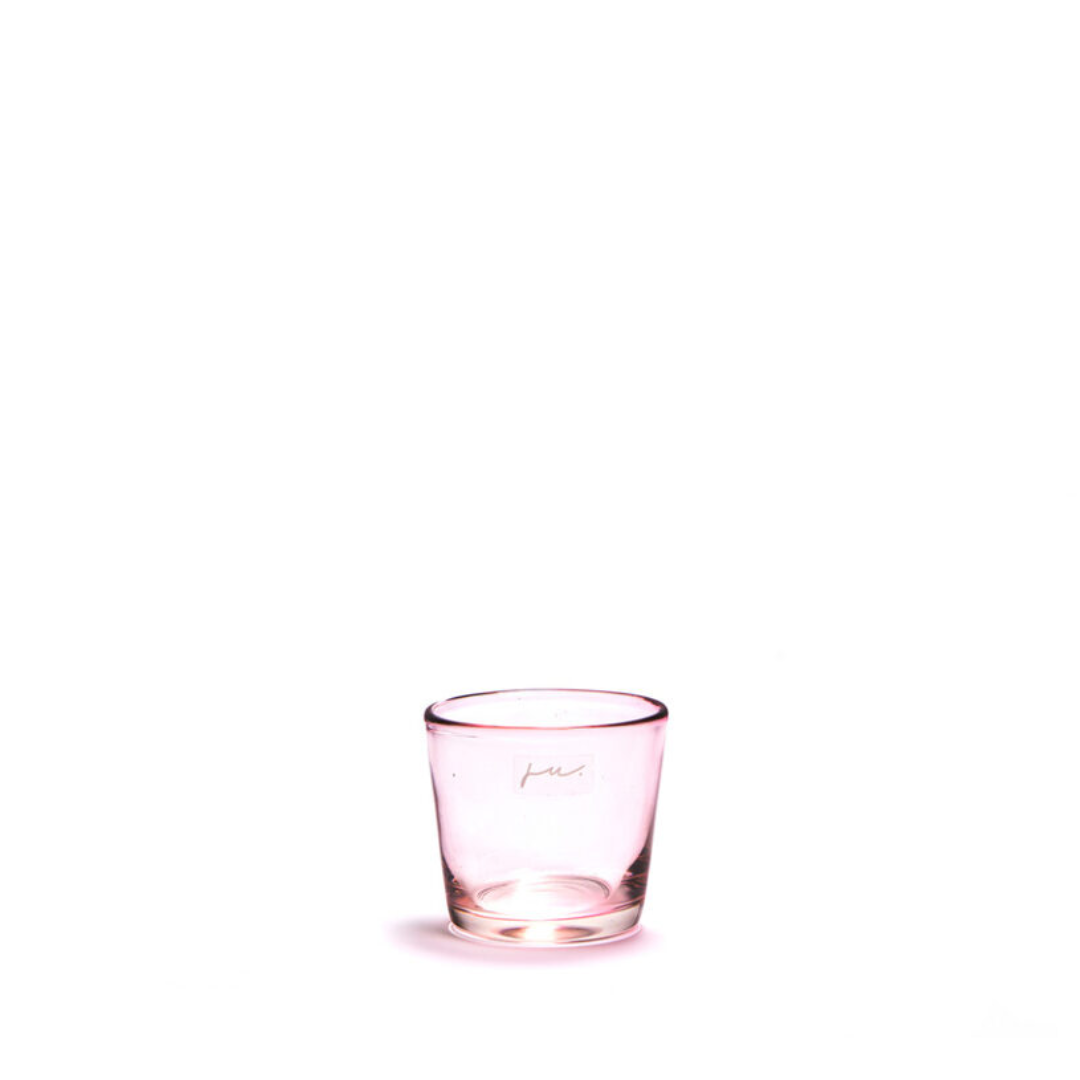 Mouthblown Drinking Glass in 4 Colours
