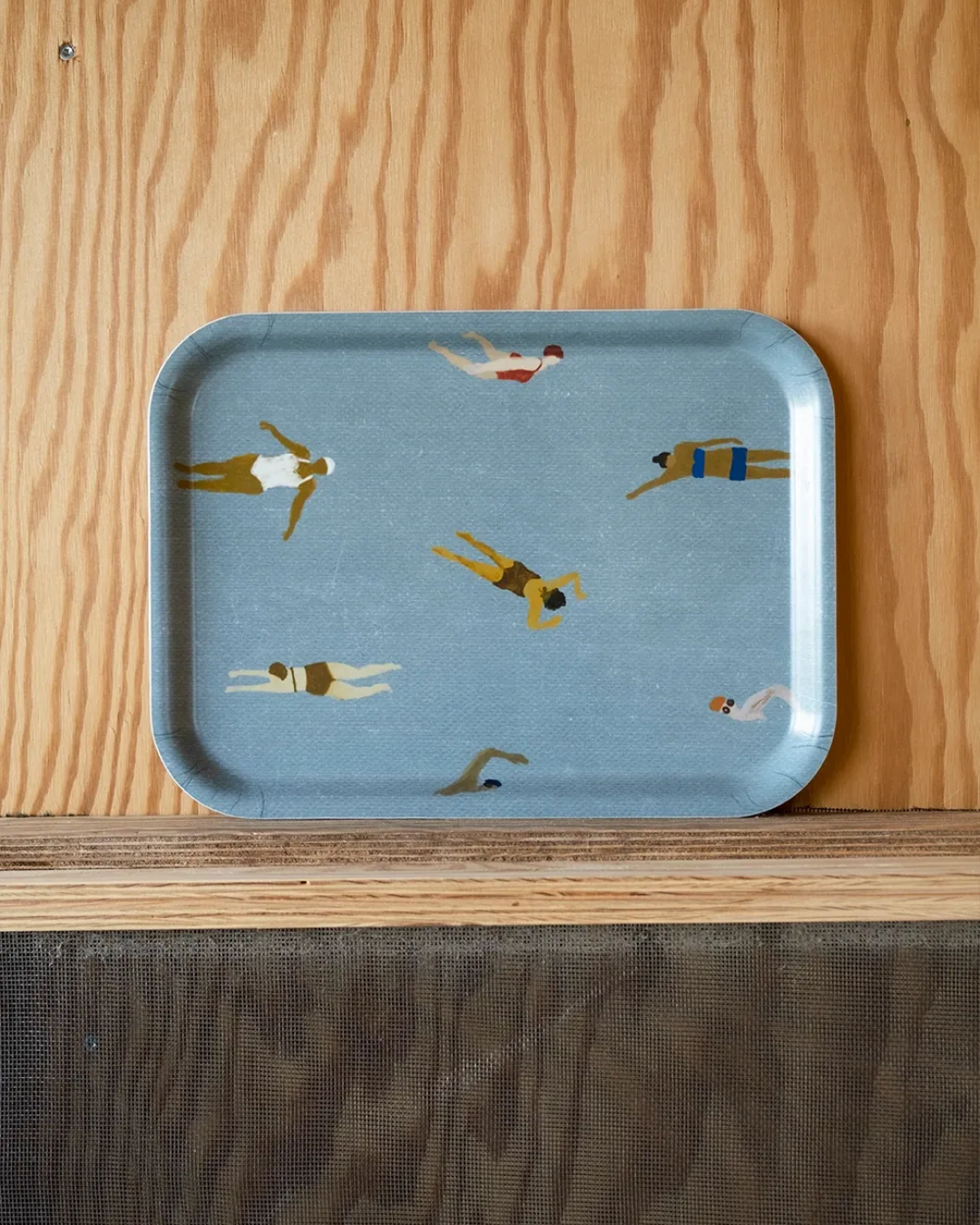 Blue Swimmers Tray in 3 Sizes