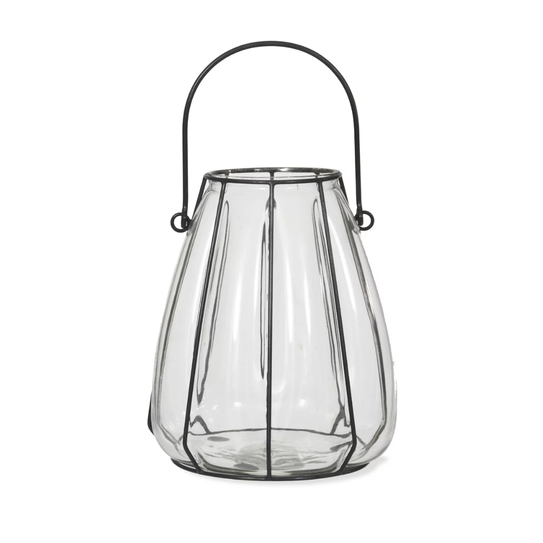 Adlestrop Lantern Medium Black (H19 X Dia15cm)