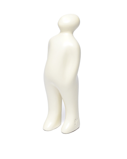White Ceramic Figure in 2 Sizes