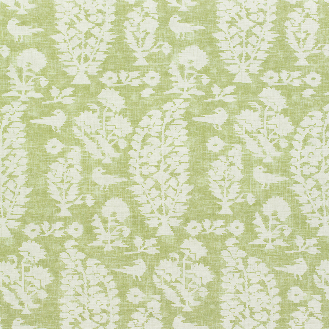 Chestnut Hill Allaire Spring Green Thibaut Cushion 64 x 38cm