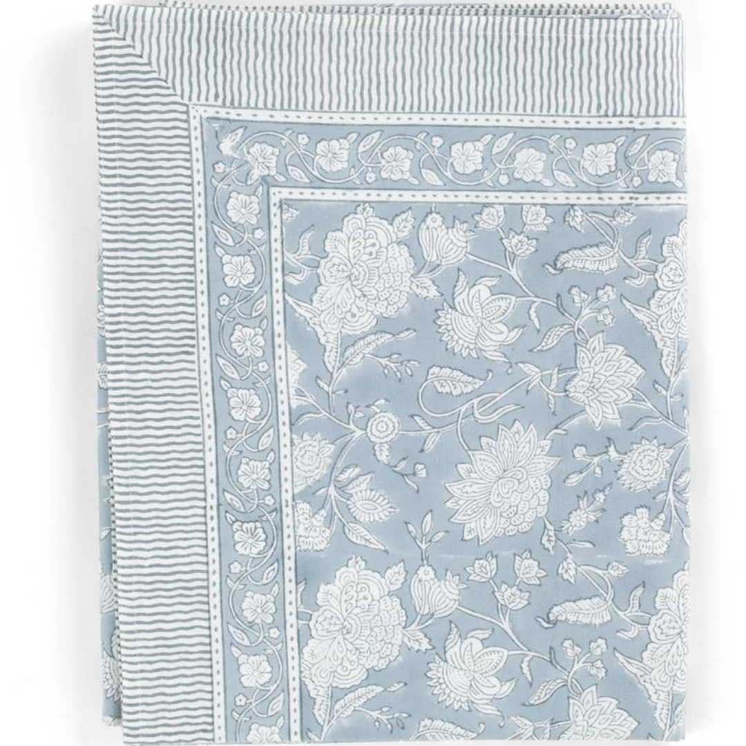 Indian Rose Tablecloth 170 x 270cm in 3 colours