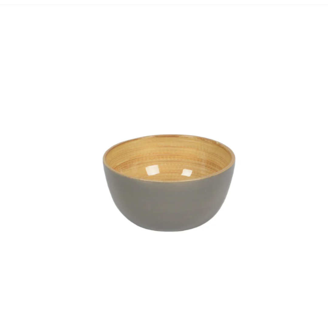 Nature Grey Bamboo Bowl in 4 Sizes