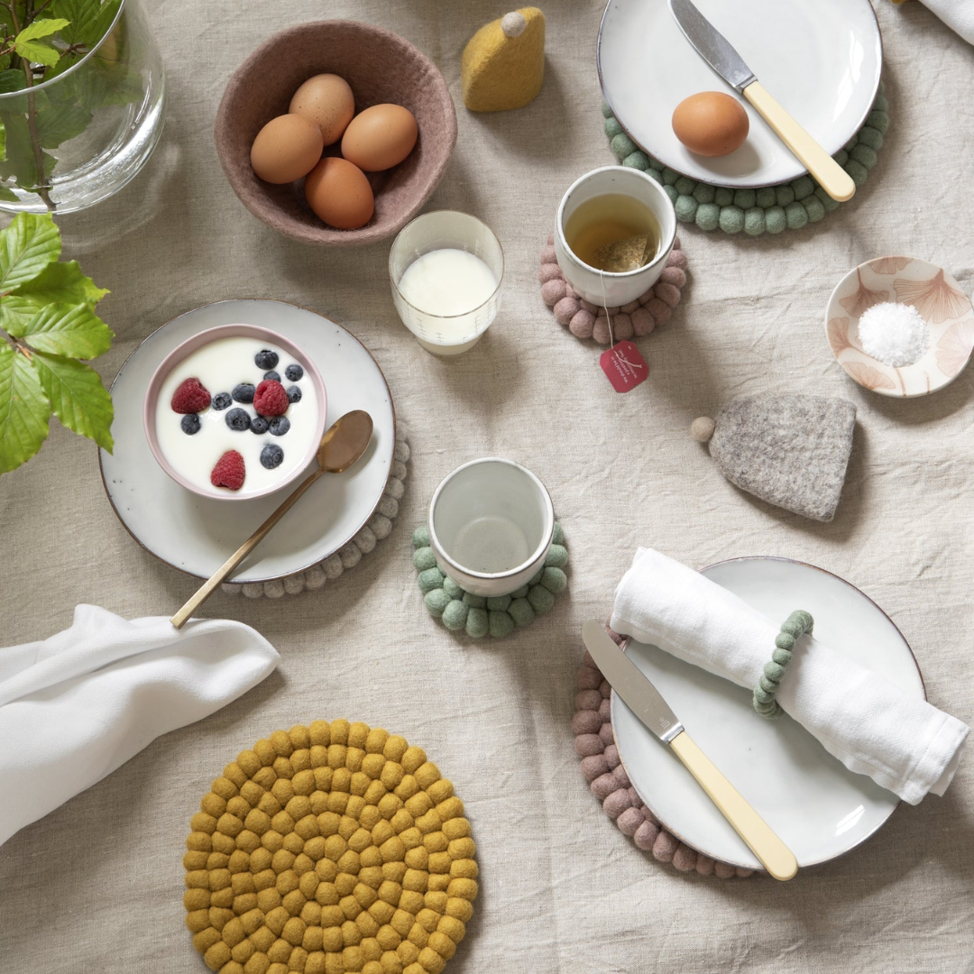 Lavender Felt Bowl in 3 Sizes