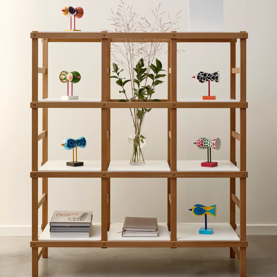 Retro Bird Sculpture in 8 Colours