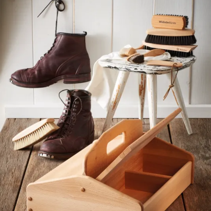 Small Shoe Horn with Leather Strap