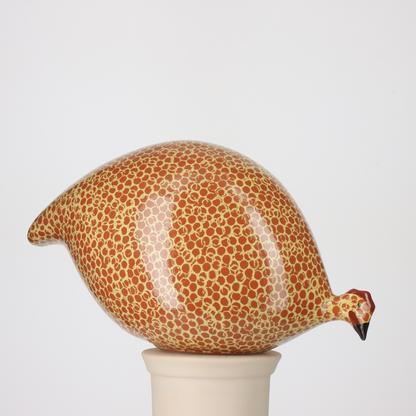Rouge Speckled Yellow Guinea Fowl