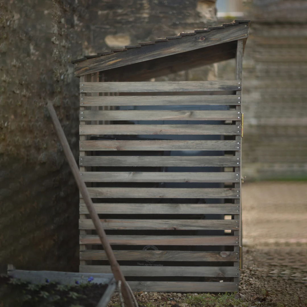 Double Wheelie Bin House