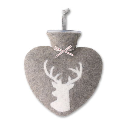 Deer Hot Water Bottle in 3 Colours