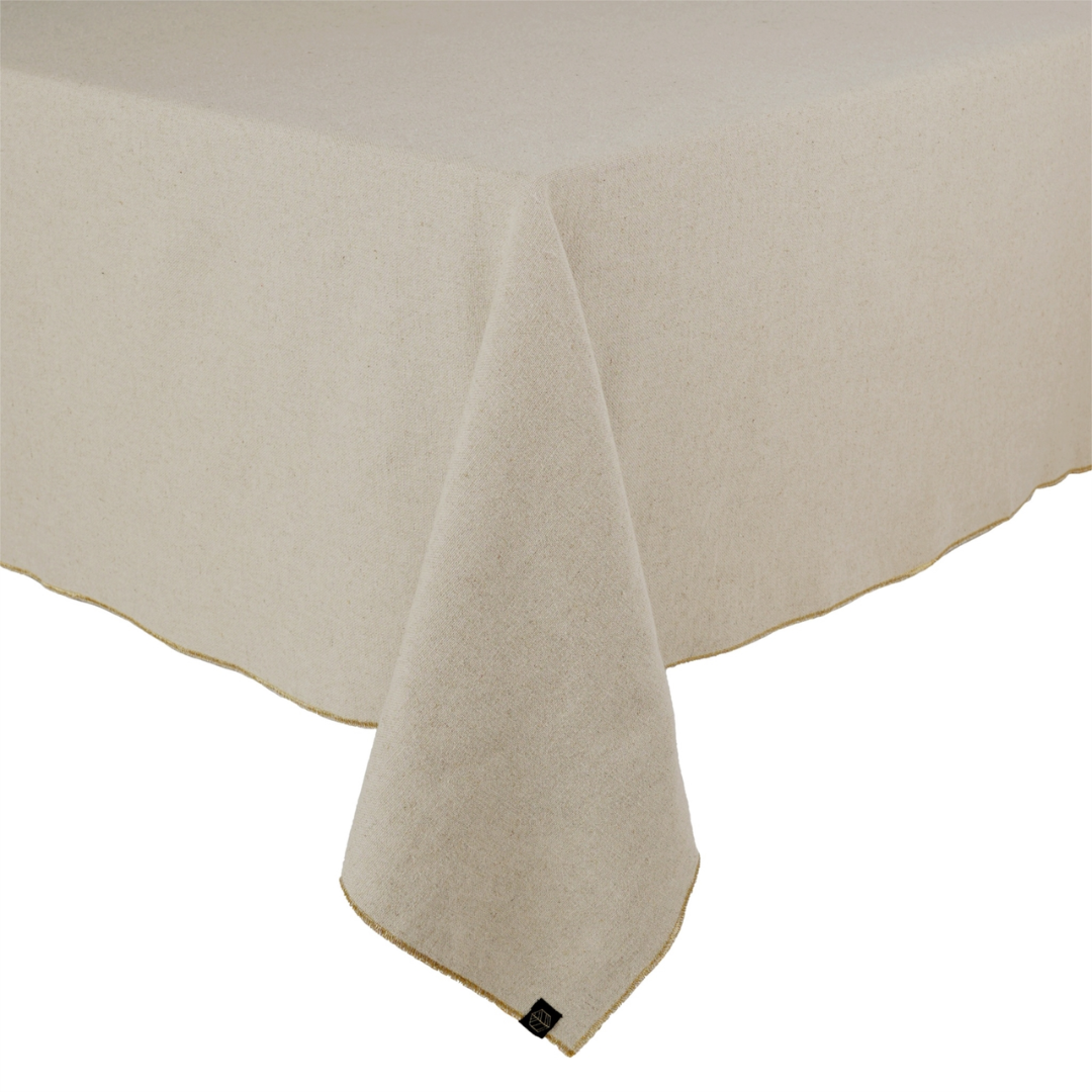 Verone Linen Tablecloth in 2 Colours
