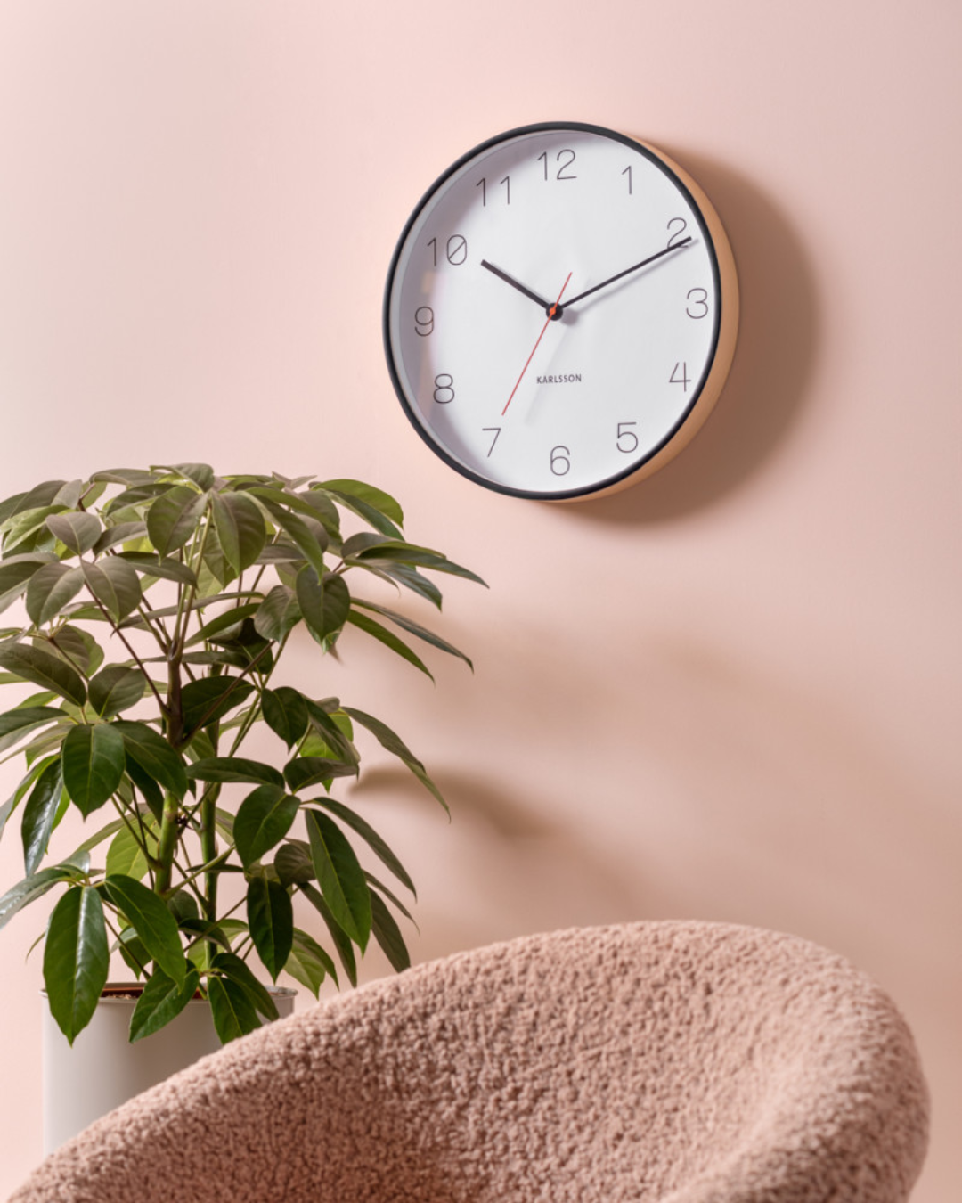 Joy Wall Clock in 3 Colours