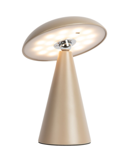 Brown Halo LED Table &amp; Wall Lamp Small