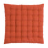 rust orange pepper seat cushion from the blue door